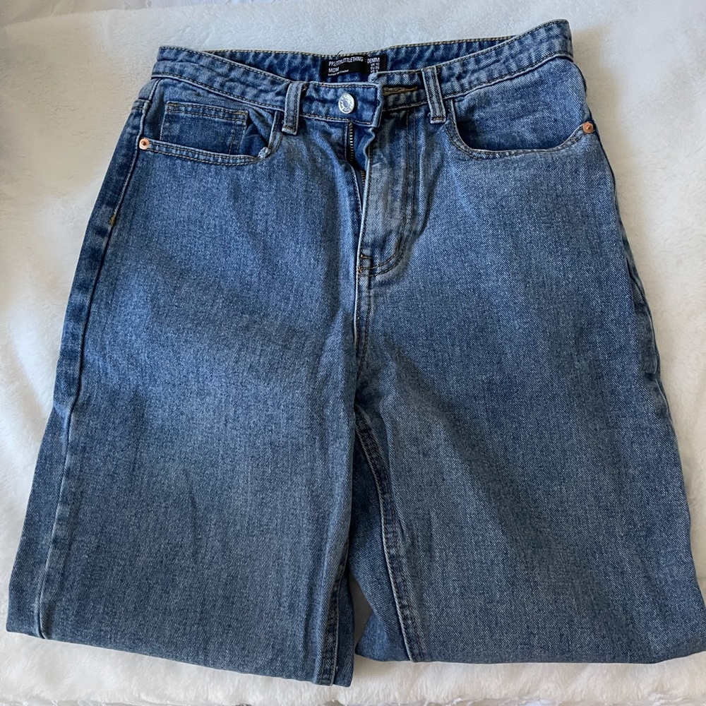prettylittlething | mom jeans